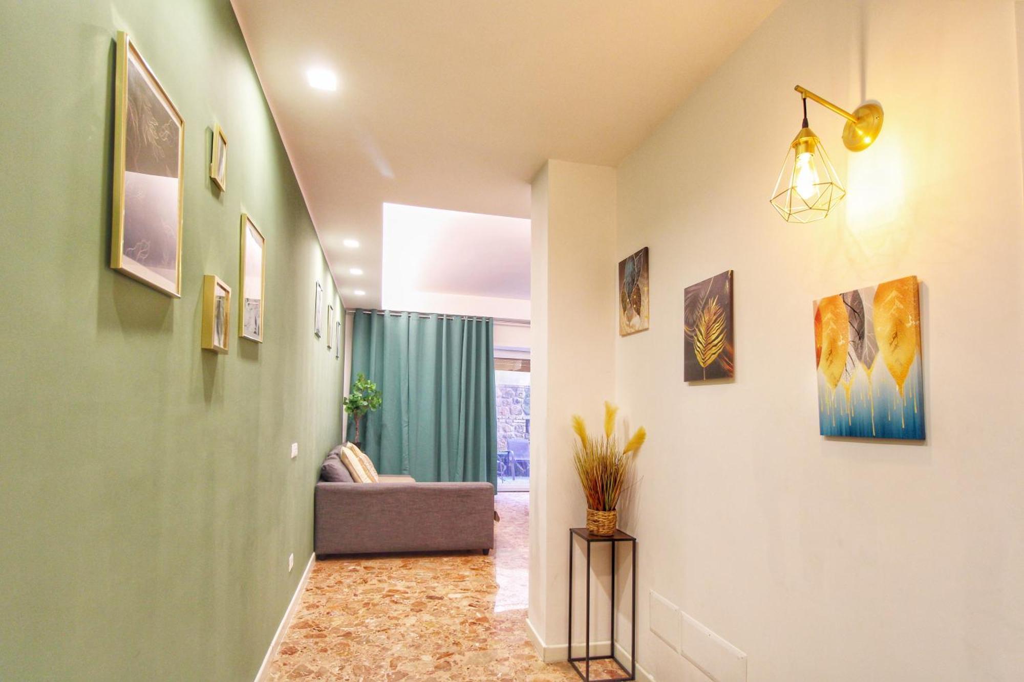 Delicious 2 Bed Room Apartment And Garden By Yh 로마 외부 사진